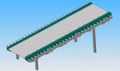 安全型單電機(jī)多輥篩分機(jī)