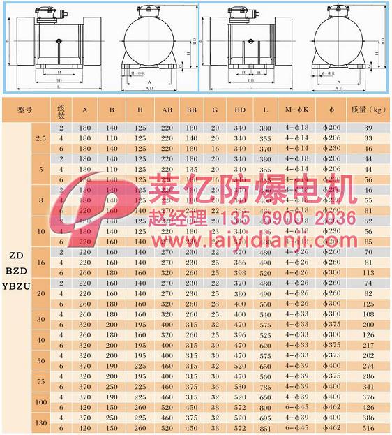 安陽萊億專注防爆振動(dòng)電機(jī)30年,專業(yè)生產(chǎn)ExdI YBZU煤礦用防爆振動(dòng)電機(jī),ExdII BT4粉塵防爆振動(dòng)電機(jī),Ex DIPA21TAT4粉塵防爆振動(dòng)電機(jī),ExdII CT4 BZD氫氣乙炔用防爆振動(dòng)電機(jī),公司經(jīng)先進(jìn)考核認(rèn)證,并取得防爆合格證,安標(biāo)證,生產(chǎn)許可證等國(guó)家認(rèn)證。我公司以高質(zhì)量的產(chǎn)品和服務(wù),力求用戶滿意。聯(lián)系人:趙經(jīng)理,電話:135-6900-2036,網(wǎng)址www.laiyidianji.com