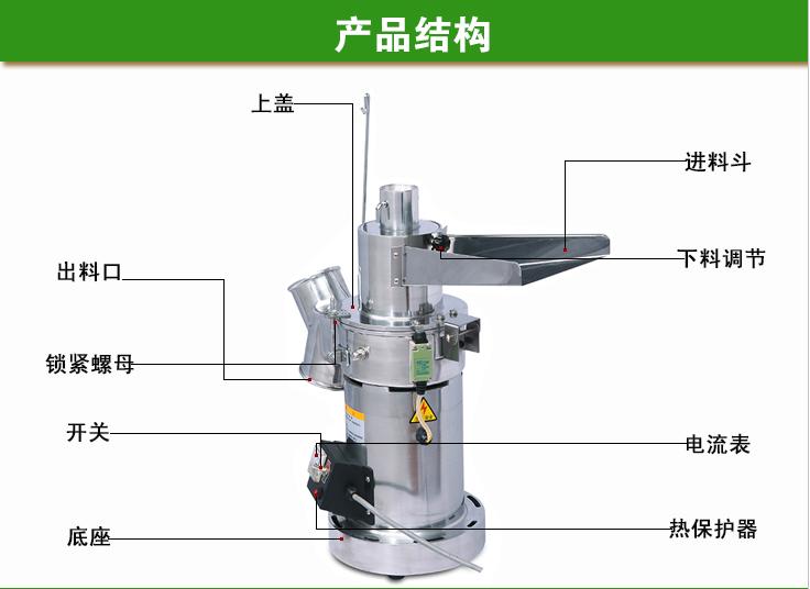 流水式中藥粉碎機(jī)價(jià)格,田七小型粉碎機(jī),中藥材推薦粉碎機(jī)